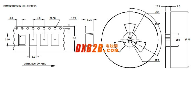 3225贴片晶振外包装盘