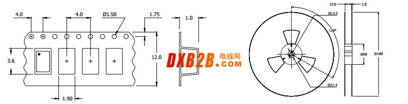 3215贴片晶振外包装盘