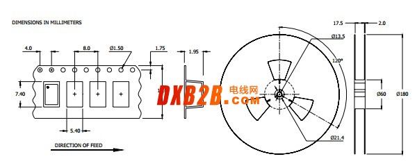 5070贴片晶振外包装盘