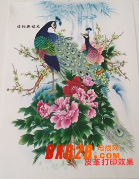 皮革孔雀