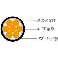 阻燃LSZH护套电力缆 (单芯)