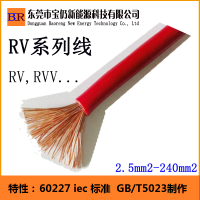 60227 iec 02RV线，RV电源线，电箱连接线