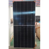 韩华单晶585瓦太阳能电池板光伏发电
