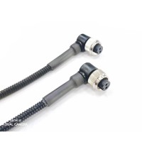 5/8航空插头3芯－24UNF电缆弯型连接器