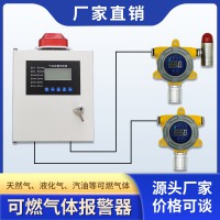 天然气泄漏报警器联动排风扇电磁阀