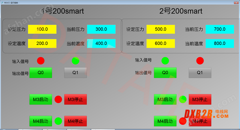 WinCC西门子plc以太网无线通讯实时数据采集