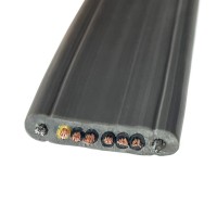 西子电梯电缆线TVVBG6*0.75mm2 带钢丝扁线